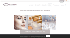 Desktop Screenshot of couleur-caramel.com